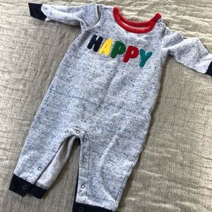 💥BOGO💥Baby Gap Happy One Piece • 3-6 months